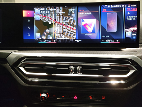 BMW i4 전기차 비엠더블유 아이포 모니터 센터페시아 인스트루먼트보드