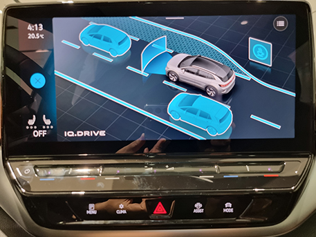 전기차 폭스바겐 아이디4 Volkswagen ID.4 모니터 센터페시아 인스트루먼트보드 디스커버맥스 인포테인먼트 디스플레이 내비게이션 네비게이션