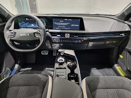전기차 기아 이브이식스 KIA EV6 자동차내장 차체내장 자동차실내 자동차인테리어 인테리어 운전석 동승석 조수석