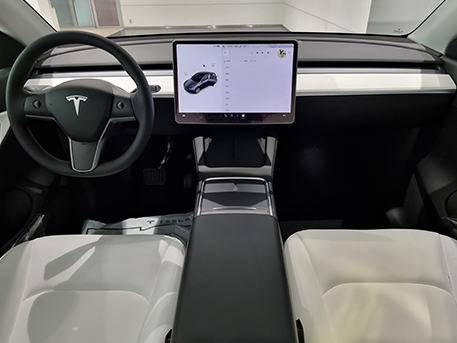 전기차 테슬라 모델Y Tesla ModelY 자동차내장 차체내장 자동차실내 자동차인테리어 인테리어 운전석 동승석 조수석